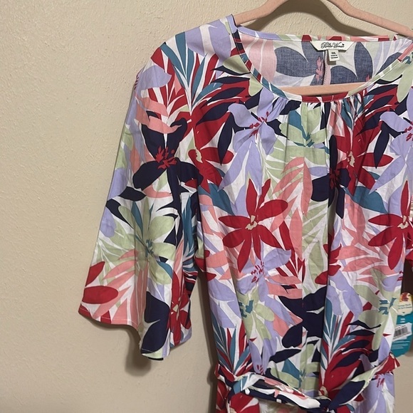 The Pioneer Woman Scoop Neck Bell Sleeve Dress NWT‎ - Picture 5 of 9